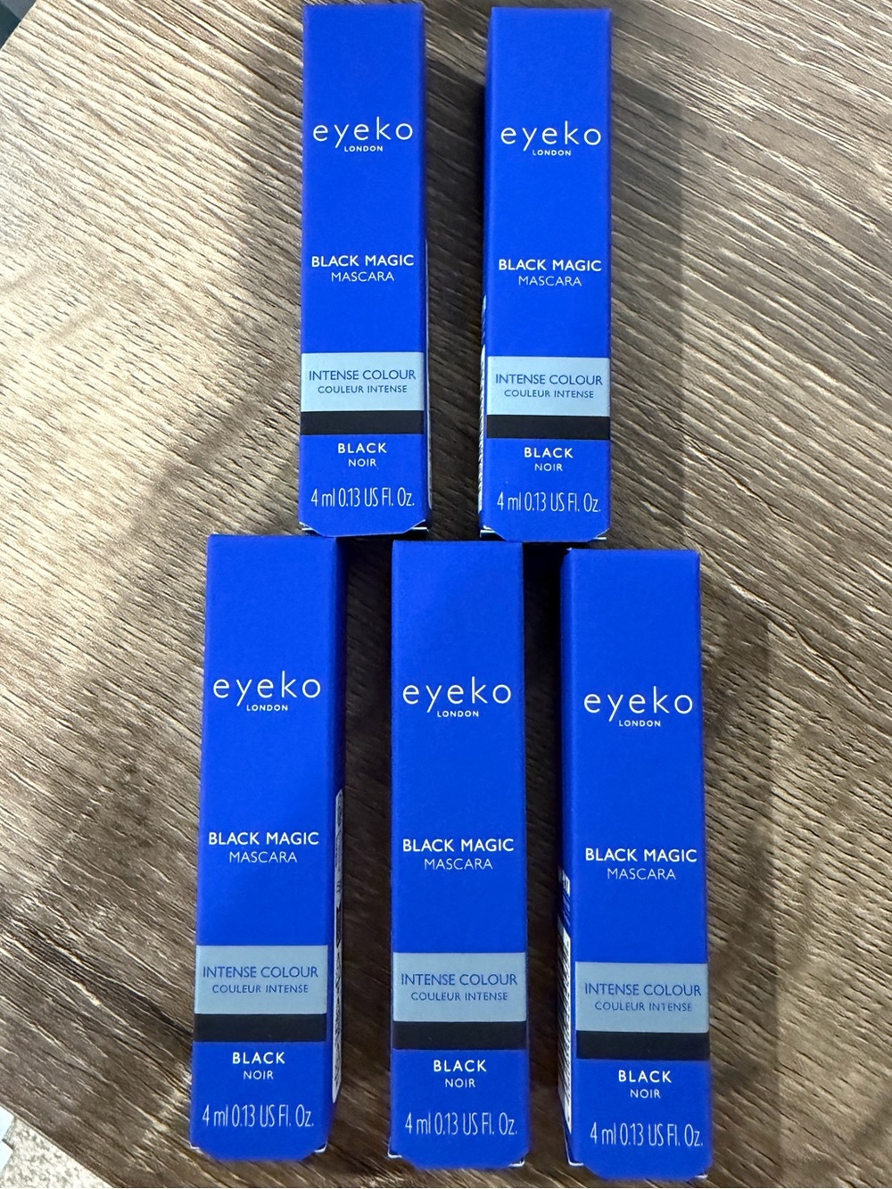 5 x Eyeko Black Magic Mascara in Black 4 ml NEW